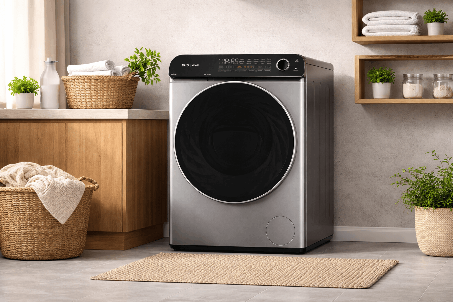 MACHNIE A LAVER AUTO 1400Tr EVA 12 KG BLACK